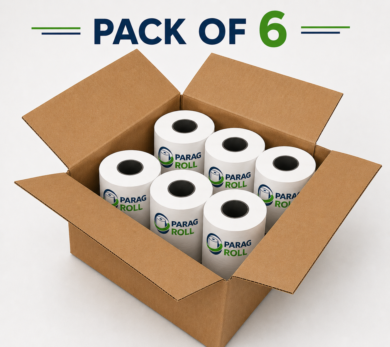 thermal pos roll | 79mm x 30m | 75 gsm (pack of 6) thermal pos roll | 79mm x 30m | 75 gsm (pack of 6)